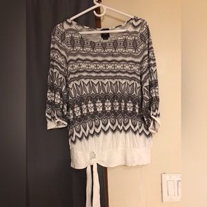 Anthropologie cotton top